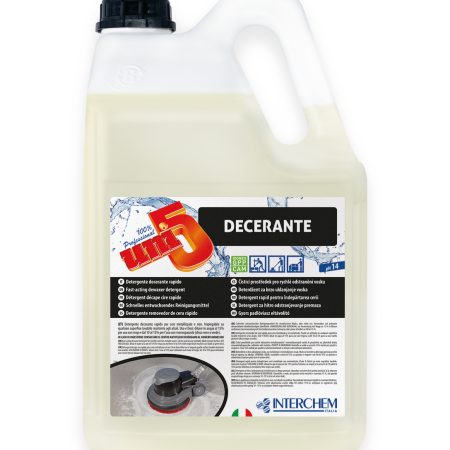 Uklanjanje voštanih premaza UNI5 DECERANTE